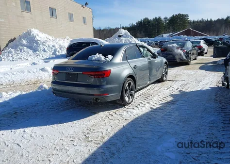 2017 Audi A4 2.0T Premium из США, поврежденный, VIN WAUFNAF43HN034098